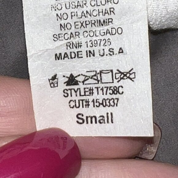 HONEY PUNCH WOMEN WHITE BLACK STRIPED WRAP BLOUSE STYLE T1758C SIZE SMALL V NECK - Picture 9 of 9